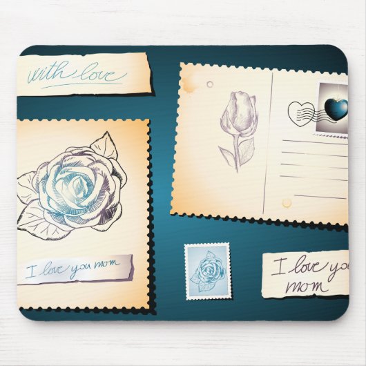 Ich Liebe dir Mama, Mousepad (Vorne)