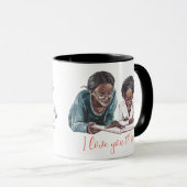 "Ich Liebe dir Mama!" Mutter und Kind Tasse (VorderseiteRechts)