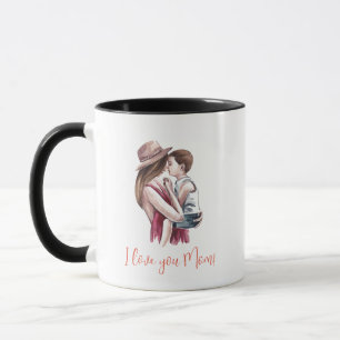"Ich Liebe dir Mama!" Mutter und Kind Tasse