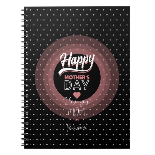 Ich Liebe dir Mama Notizblock (Vorderseite)