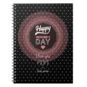 Ich Liebe dir Mama Notizblock (Vorderseite)