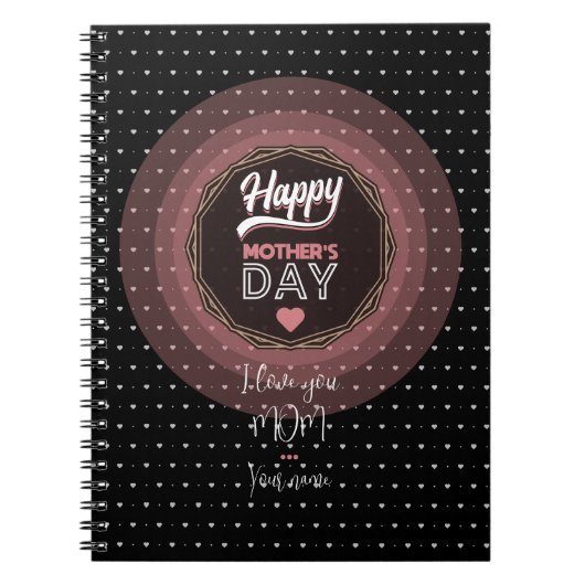 Ich Liebe dir Mama Notizblock (Vorderseite)