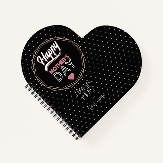 Ich Liebe dir Mama Notizblock (Vorderseite)