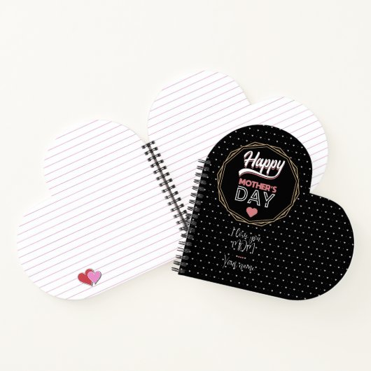 Ich Liebe dir Mama Notizblock (Innenseite)