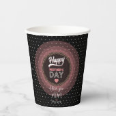 Ich Liebe dir Mama Pappbecher (Vorderseite)