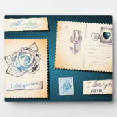 Ich Liebe dir Mama, Plakette. Fotoplatte (Vorderseite)