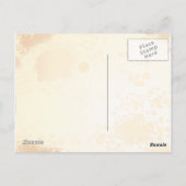 Ich Liebe dir Mama, Postkarte (Rückseite)