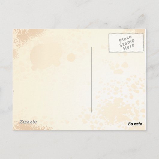 Ich Liebe dir Mama, Postkarte. Postkarte (Rückseite)