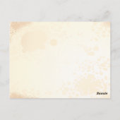 Ich Liebe dir Mama, Postkarte. Postkarte (Rückseite)