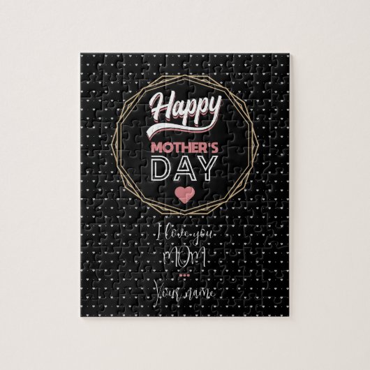 Ich Liebe dir Mama Puzzle (Vertikal)