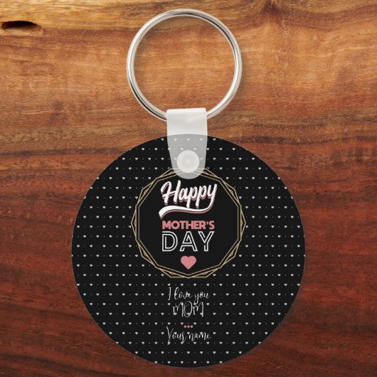 Ich Liebe dir Mama Schlüsselanhänger (Vorderseite)