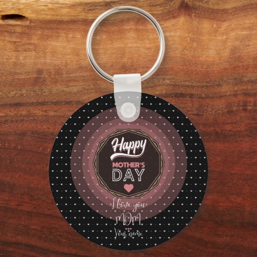 Ich Liebe dir Mama Schlüsselanhänger (Vorderseite)