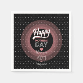 Ich Liebe dir Mama Serviette