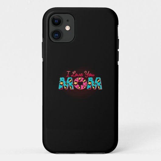 Ich Liebe dir Mama Sublimation Case-Mate iPhone Hülle (Rückseite)
