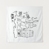 Ich Liebe dir Mama! T-Shirt Wandteppich (Vorderseite (Horizontal))