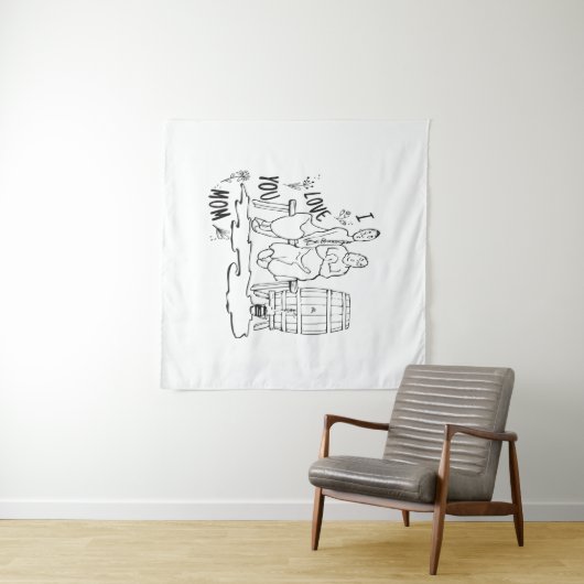 Ich Liebe dir Mama! T-Shirt Wandteppich (Beispiel (Horizontal))