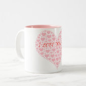 Ich Liebe dir Mama Tasse (Vorderseite Links)