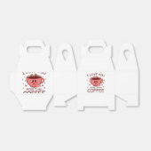 Ich Liebe dir mehr als Kaffee Geschenkschachtel (Ungefaltet)