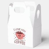 Ich Liebe dir mehr als Kaffee Geschenkschachtel (Geöffnet)