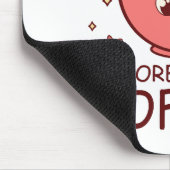 Ich Liebe dir mehr als Kaffee Mousepad (Ecke)