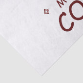 Ich Liebe dir mehr als Kaffee Seidenpapier (Detail)