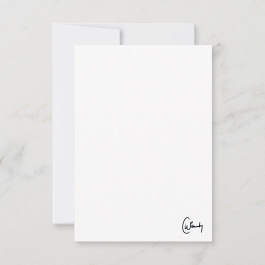 Ich Liebe dir mehr als Kaffee Tasse Dankeskarte (Rückseite)