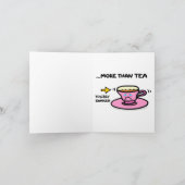 Ich Liebe dir MEHR als Tee. Karte (Innenseite)