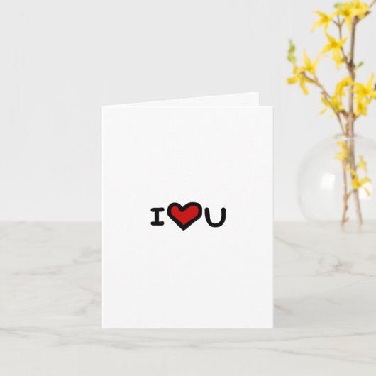 Ich Liebe dir MEHR als Tee. Karte (Gelbe Blume)