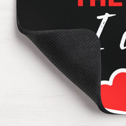Ich Liebe dir mehr! Das Ende. Ich gewinne! Mousepad (Ecke)