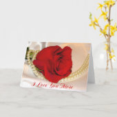 Ich Liebe dir mehr Karte (Gelbe Blume)