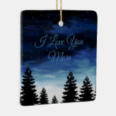 Ich Liebe dir mehr Keramikornament (Rechts)