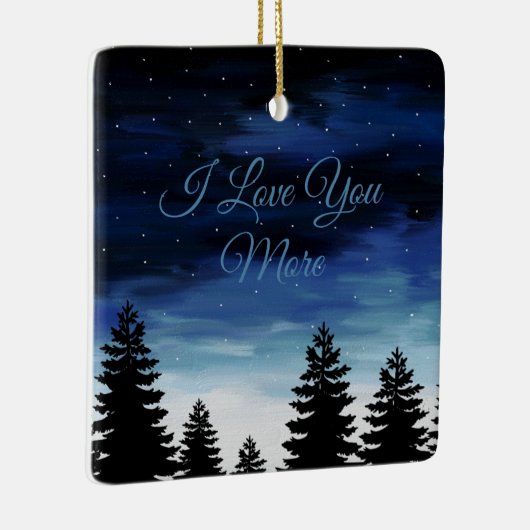 Ich Liebe dir mehr Keramikornament (Rechts)