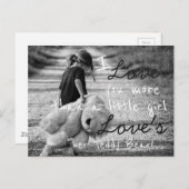 Ich Liebe dir mehr Postkarte (Vorne/Hinten)