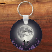 Ich Liebe dir mehr Schlüsselanhänger (Vorderseite)