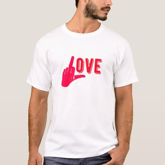 Ich Liebe dir mehr. T-Shirt (Vorderseite)