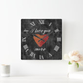 Ich Liebe dir mehr Uhr (Zuhause)