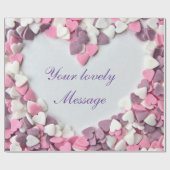 Ich Liebe dir mein liebes Valentin mit schönen Her Geschenkpapier (Flach)