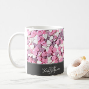 Ich Liebe dir mein süßes Valentinin mit schöner Mo Kaffeetasse