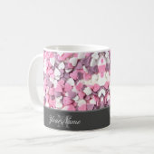 Ich Liebe dir mein süßes Valentinin mit schöner Mo Kaffeetasse (Vorderseite Links)