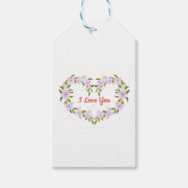 Ich Liebe dir Niedliche Blume Geschenkanhänger