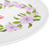 Ich Liebe dir Niedliche Blume Schneidebrett (Ecke)