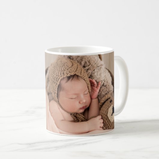 Ich Liebe dir Oma Foto von Kind Kaffeetasse (VorderseiteRechts)