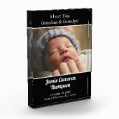 Ich Liebe dir Oma Opa Geburt des Fotos (Links)