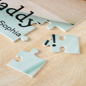 Ich Liebe dir Papa! Anpassbares Foto Puzzle (Seite)