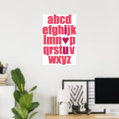 Ich Liebe dir Poster (Heimbüro)