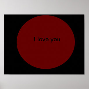 Ich Liebe dir Poster