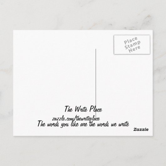 Ich Liebe dir Postkarten (Rückseite)