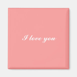 Ich Liebe dir rosa Magneten Magnet
