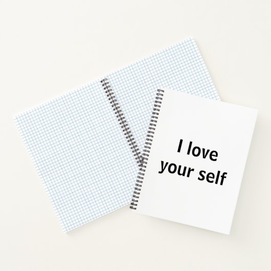 Ich Liebe dir selbst Notizblock (Innenseite)