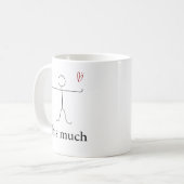 Ich Liebe dir so viel, Ehefrau, Freundin, Freundin Kaffeetasse (Vorderseite Links)